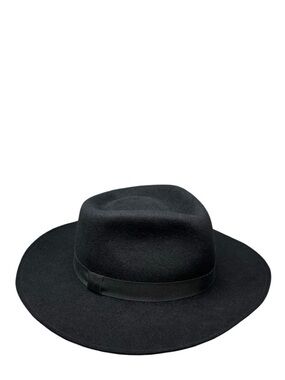 Peruvian Connection Women’s Western Hat Black Fur Felt EUC